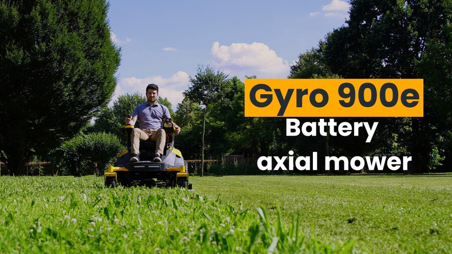 cortadora axial a batería - gyro 900e