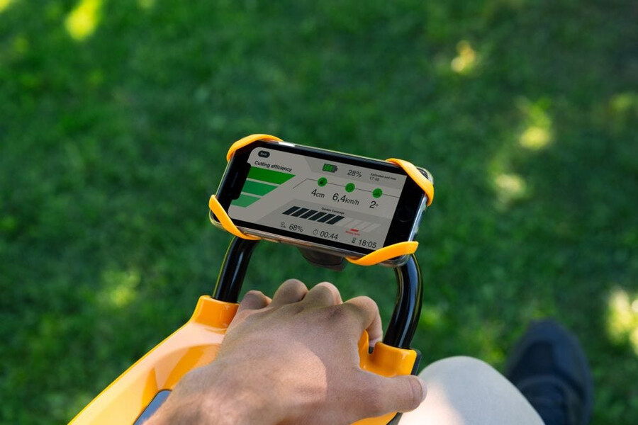 cortadora axial a batería - gyro 900e