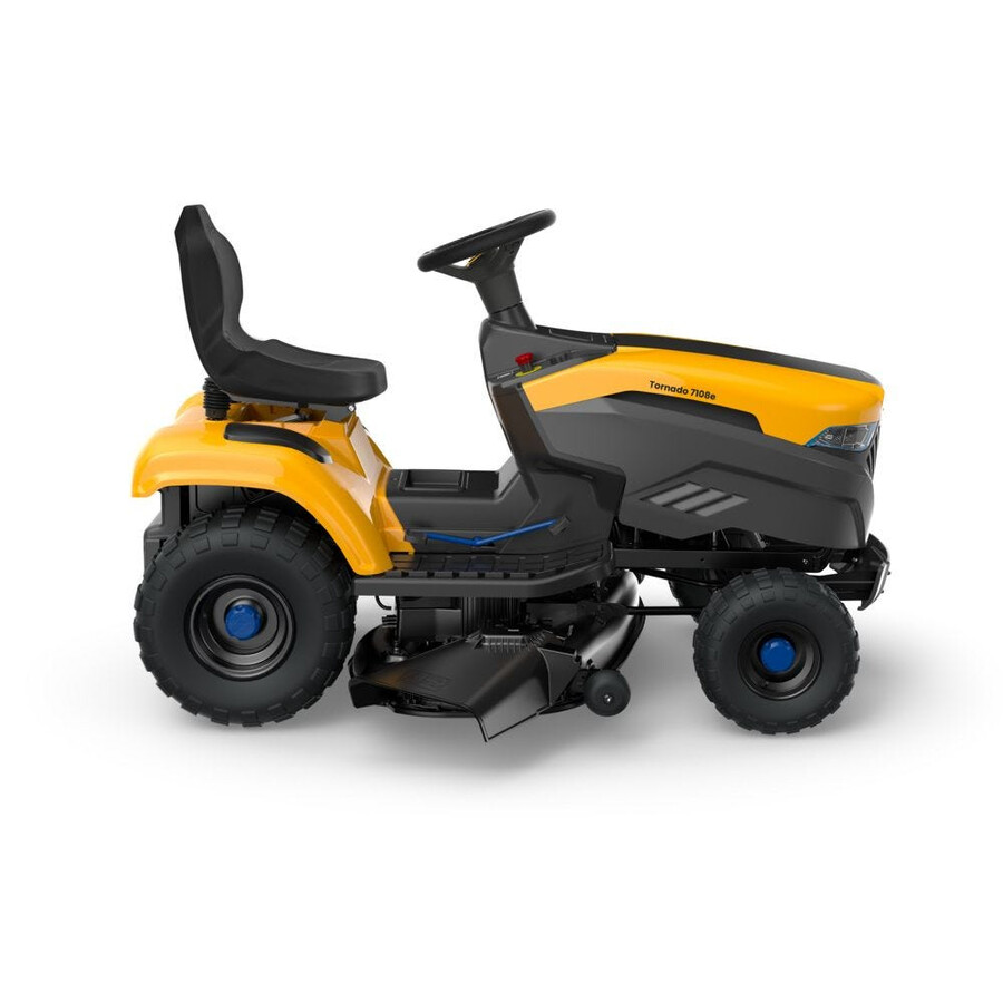tractor de jardín a batería - tornado 7108e