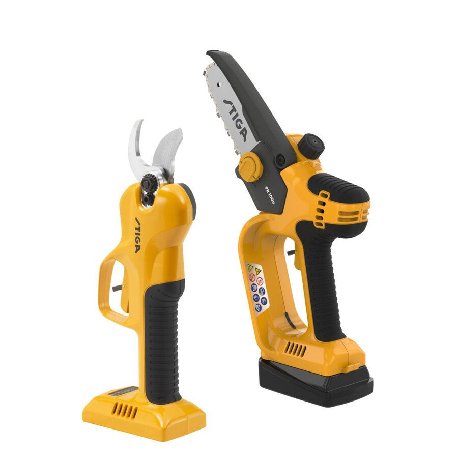 tijera de podar y sierra a batería - kit sp 100e