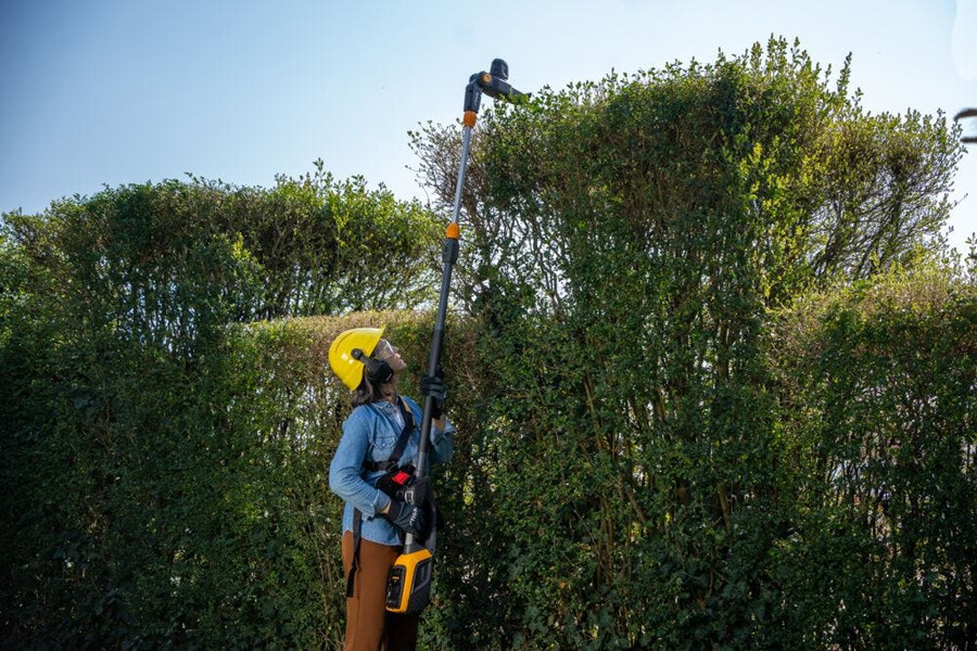 herramienta multiusos para jardín inalámbrica - kit mt 500e