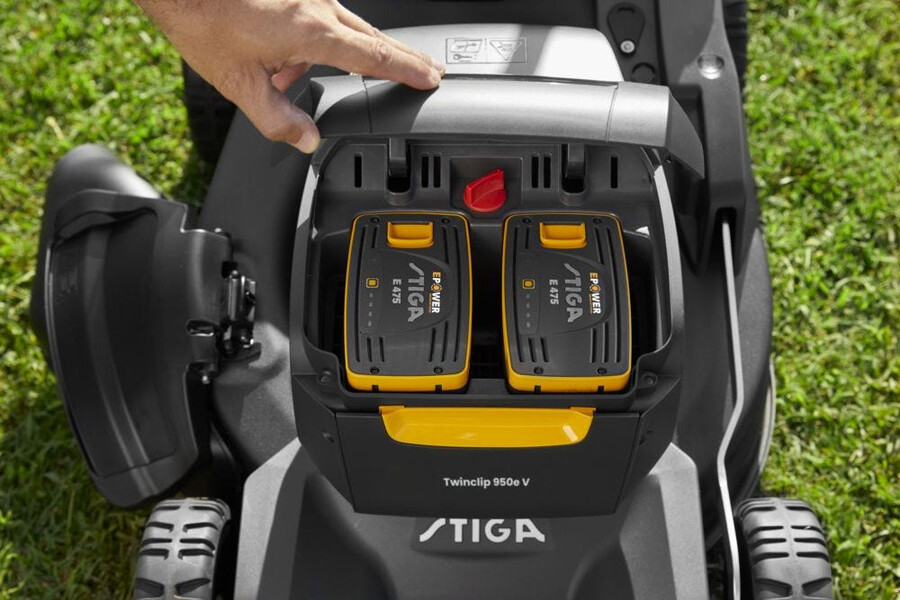 cortacésped inalámbrico - twinclip 950e v kit