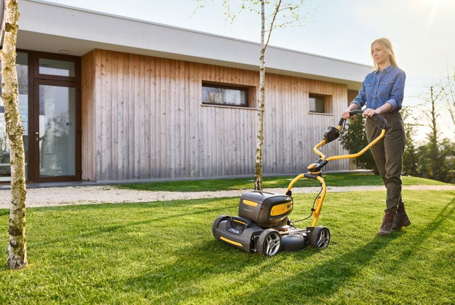 cortacésped inalámbrico - kit multiclip 747e v
