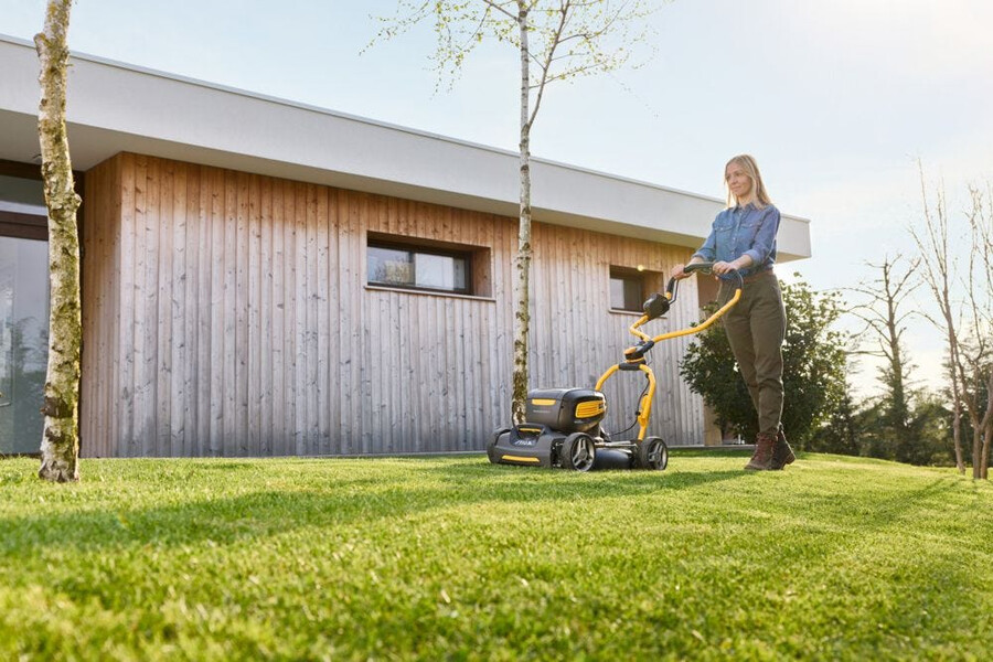 cortacésped inalámbrico - kit multiclip 747e v