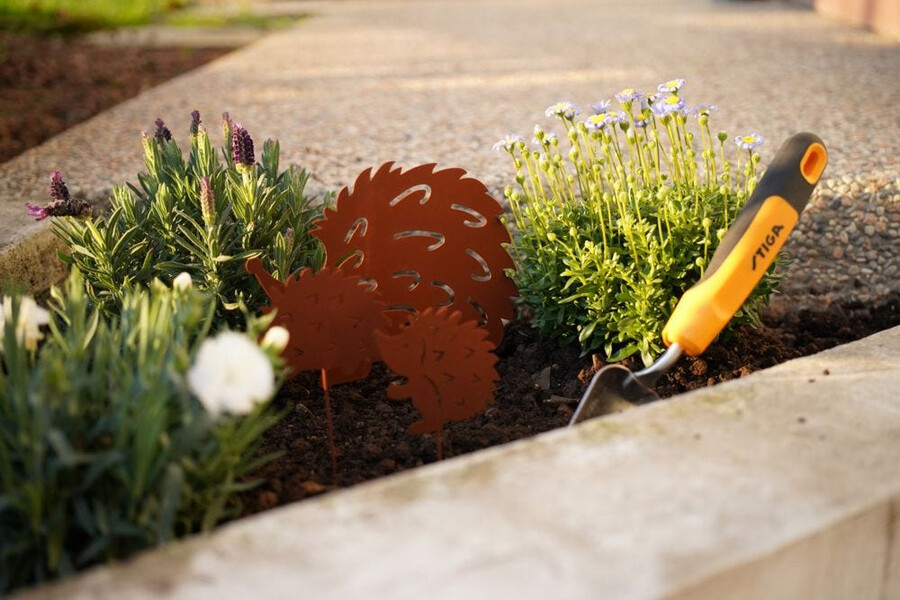 herramienta manual de jardinería - paleta trasplantadora