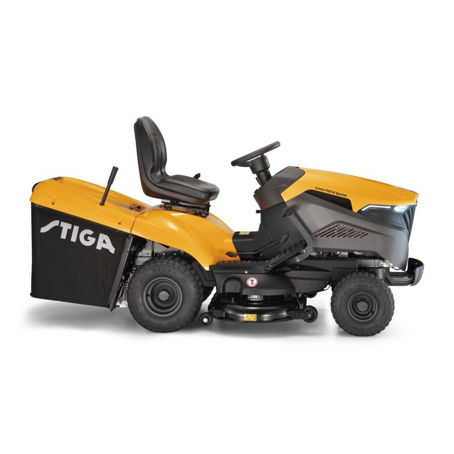 tractor de jardín de gasolina - familiar 7102 w special